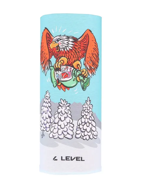 LEVEL KIDS Lenço com estampa gráfica