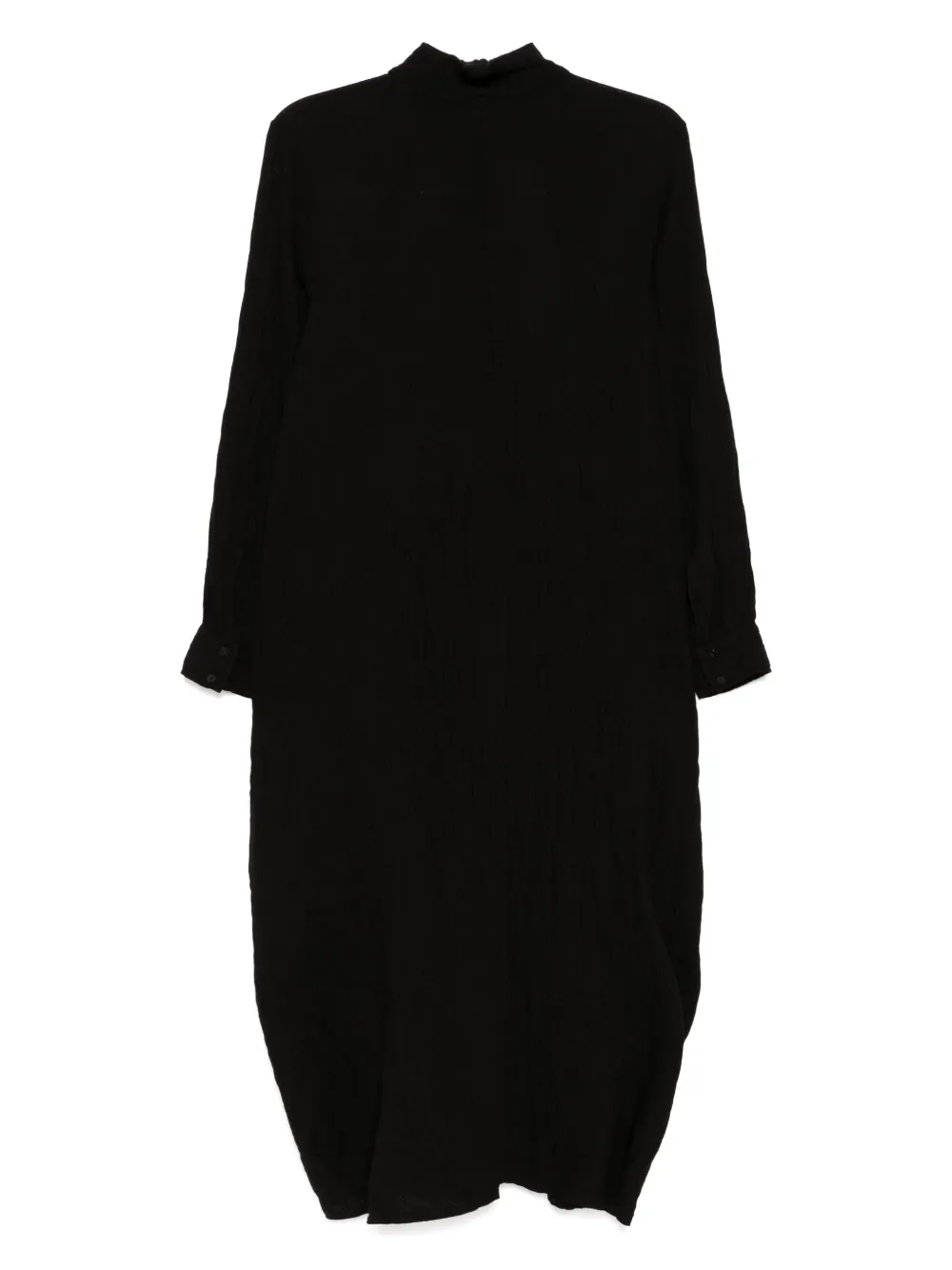 Transit long flared dress - Zwart
