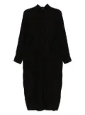 Transit long flared dress - Black