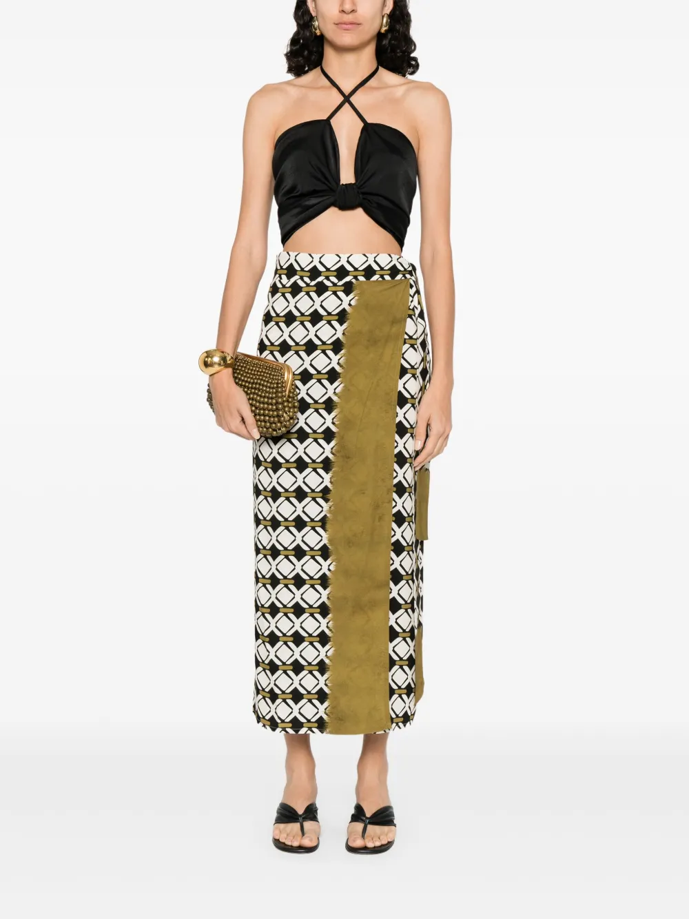 MOUTAKI satin top | Vests & Tank Tops | Image 2