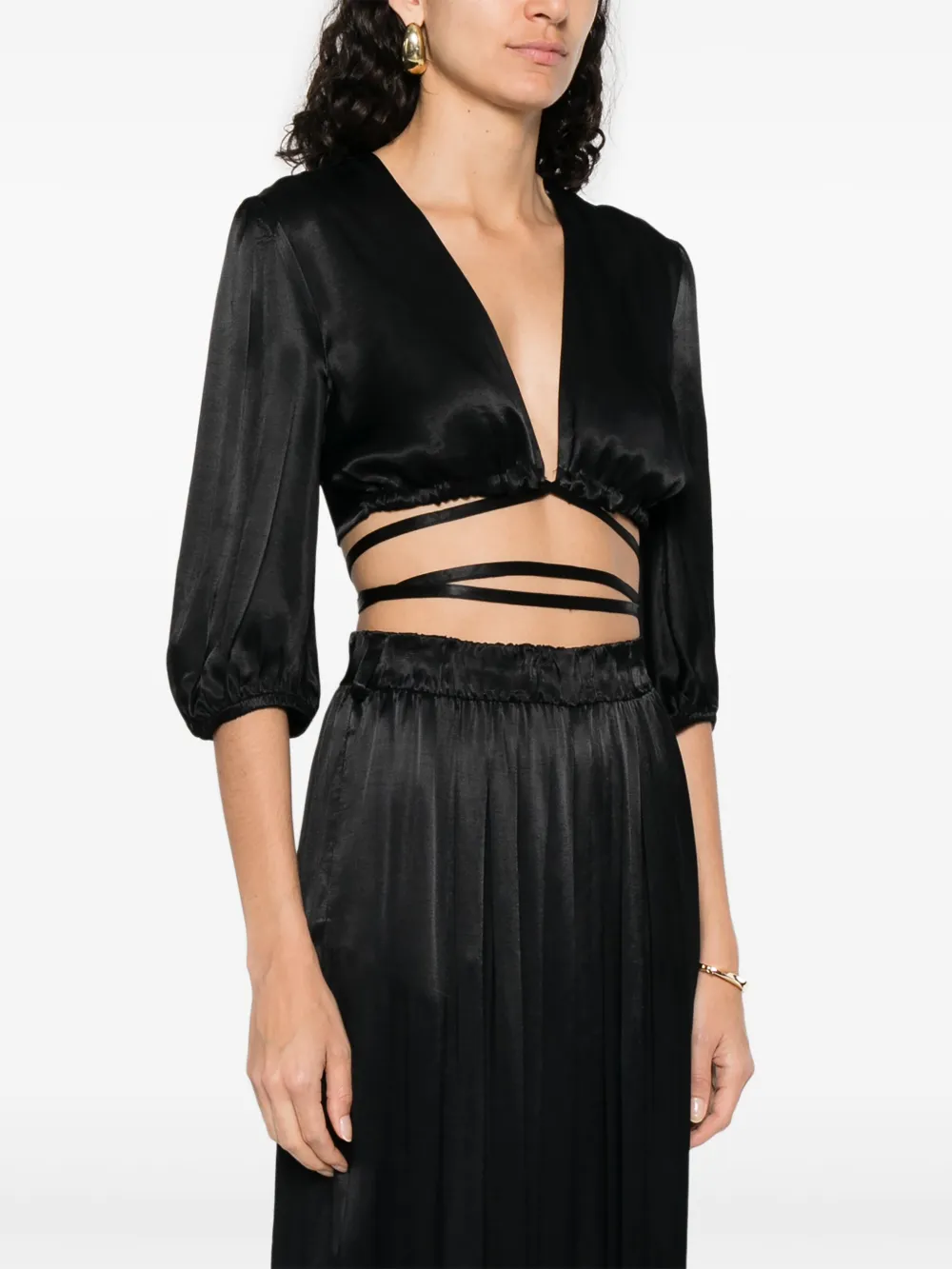 MOUTAKI SATIN BLOUSE