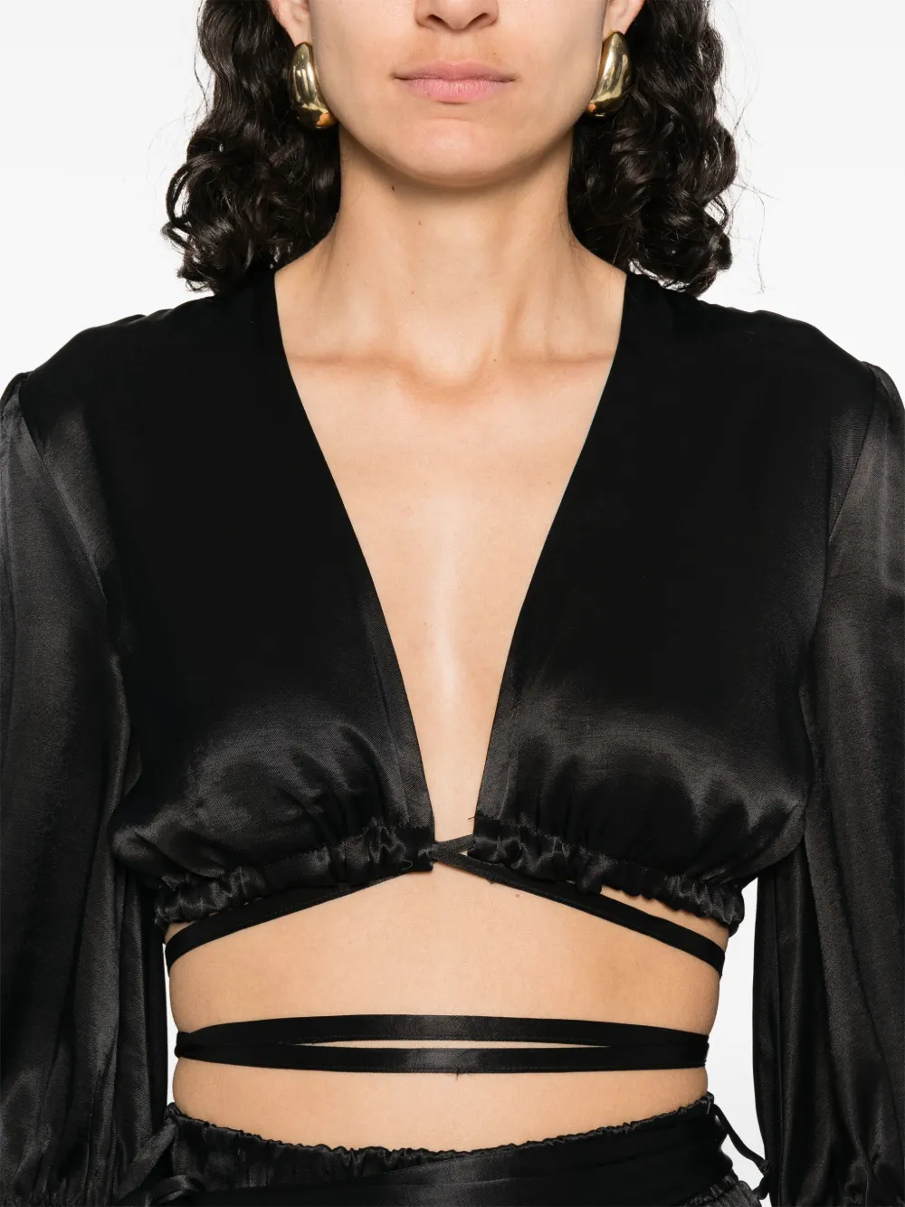 MOUTAKI SATIN BLOUSE