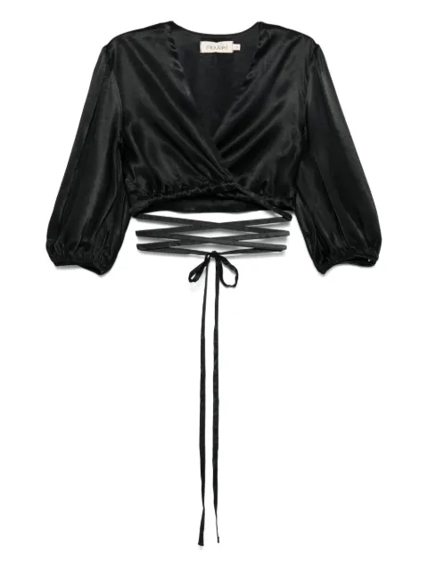 MOUTAKI satin blouse