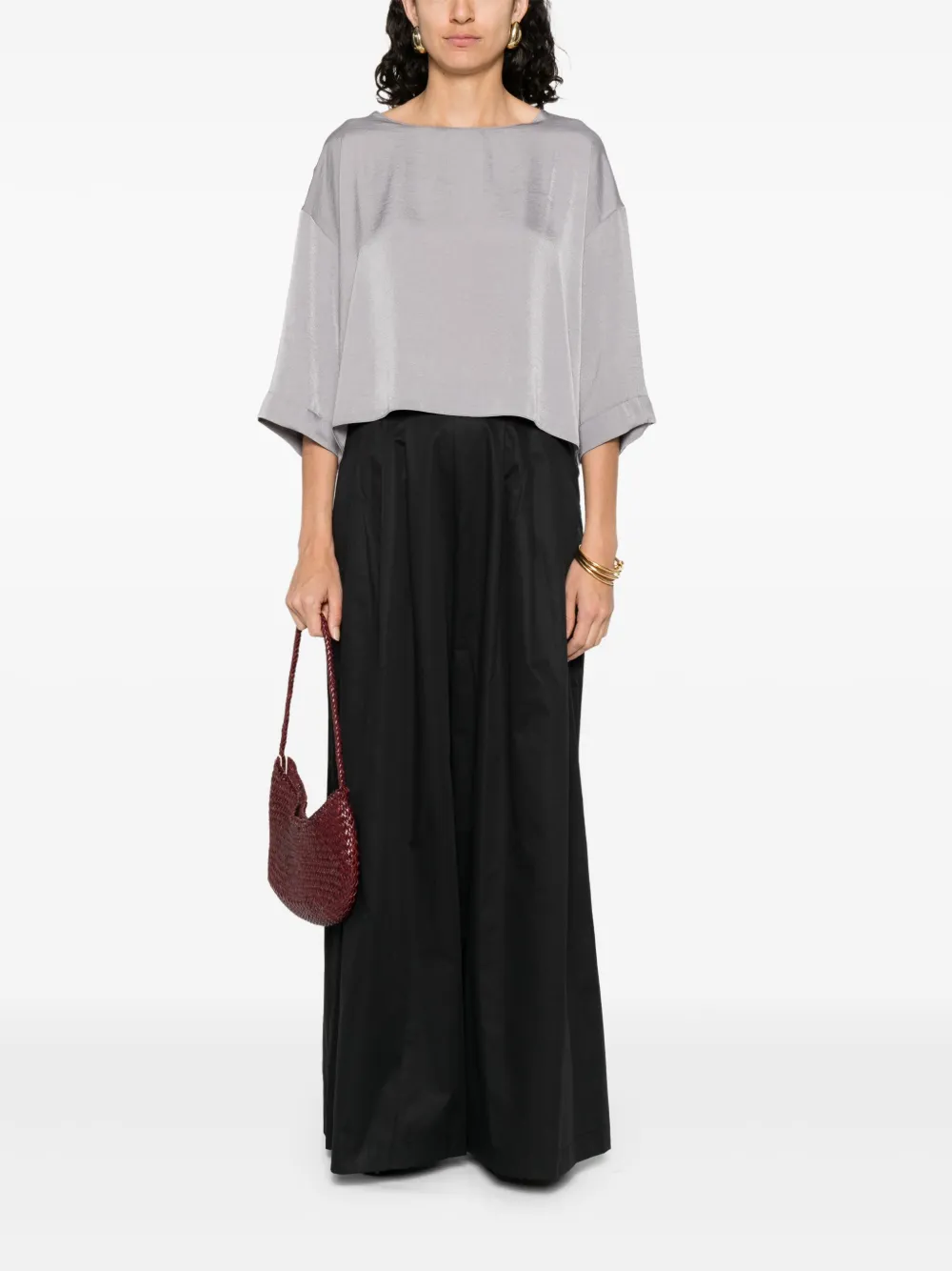 MOUTAKI SATIN T-SHIRT