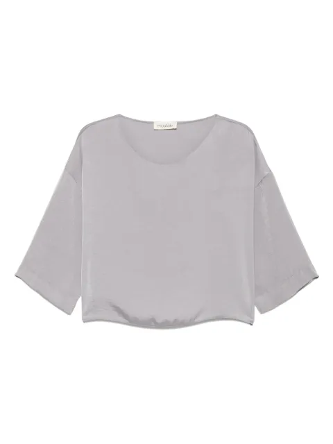 MOUTAKI satin t-shirt