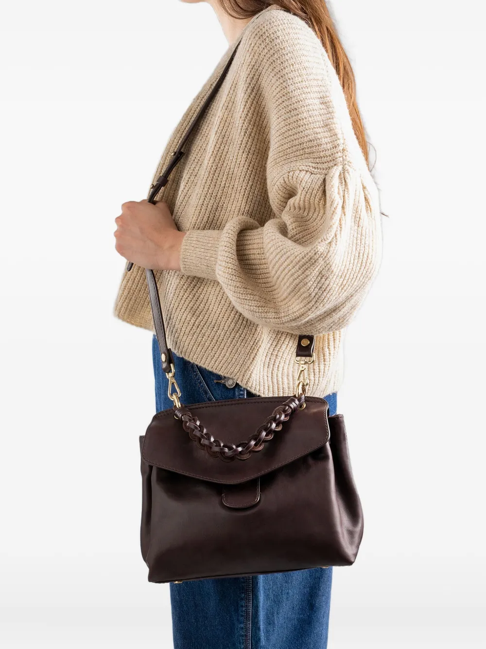 Officine Creative woven-handle satchel bag | Image 2