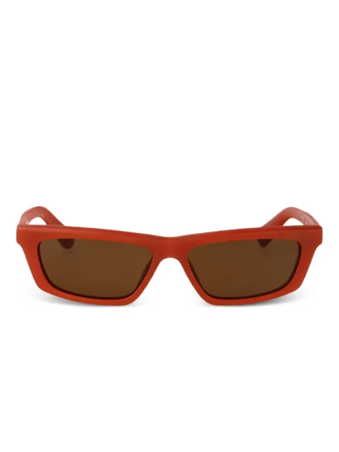 Jacquemus lentes de sol con armazón rectangular