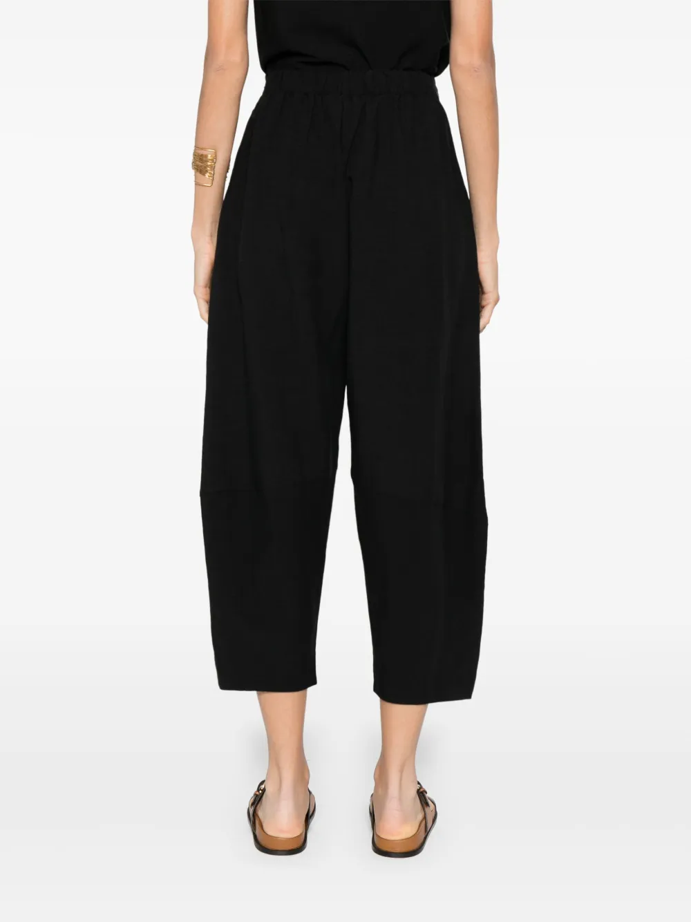 MOUTAKI HIGH-WAISTED TROUSERS