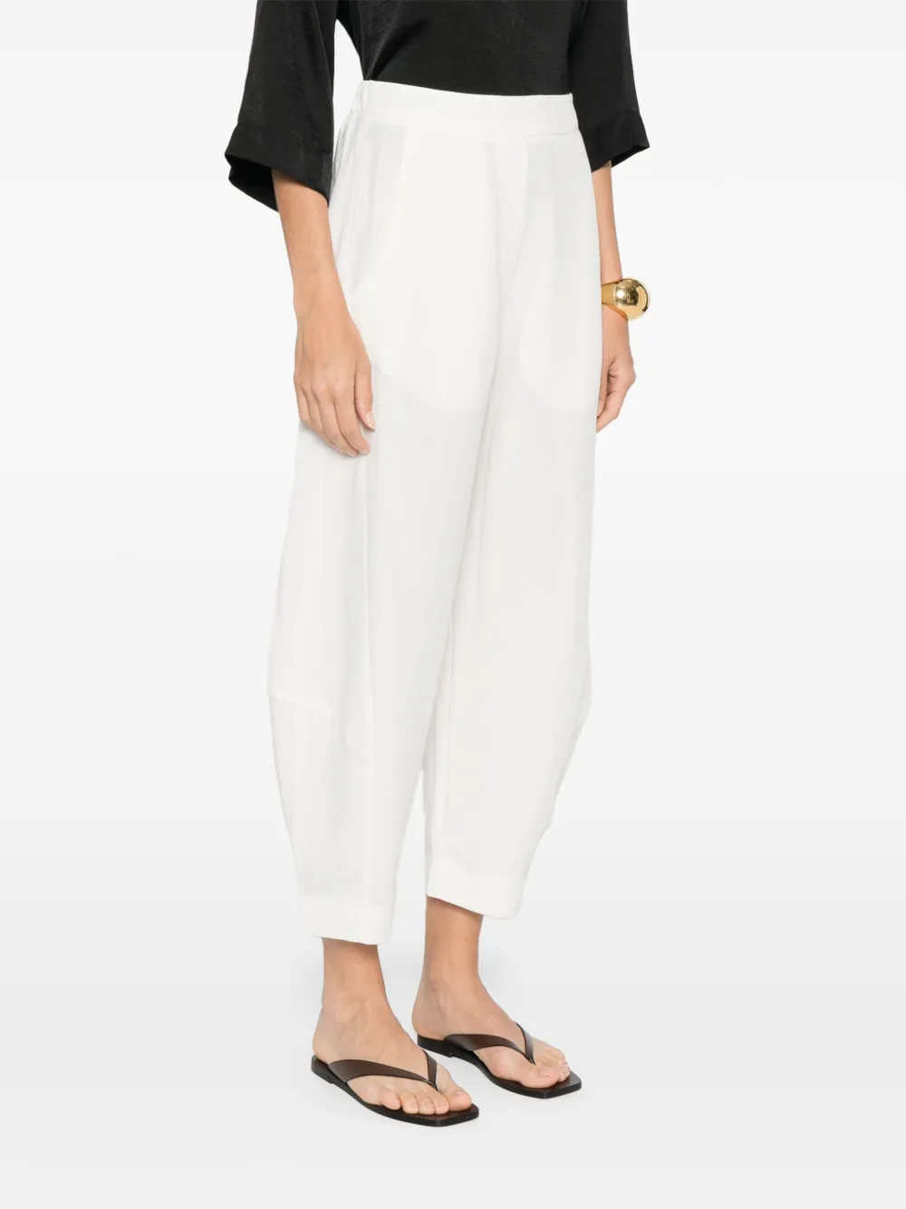 MOUTAKI HIGH-RISE TAPERED PANTS