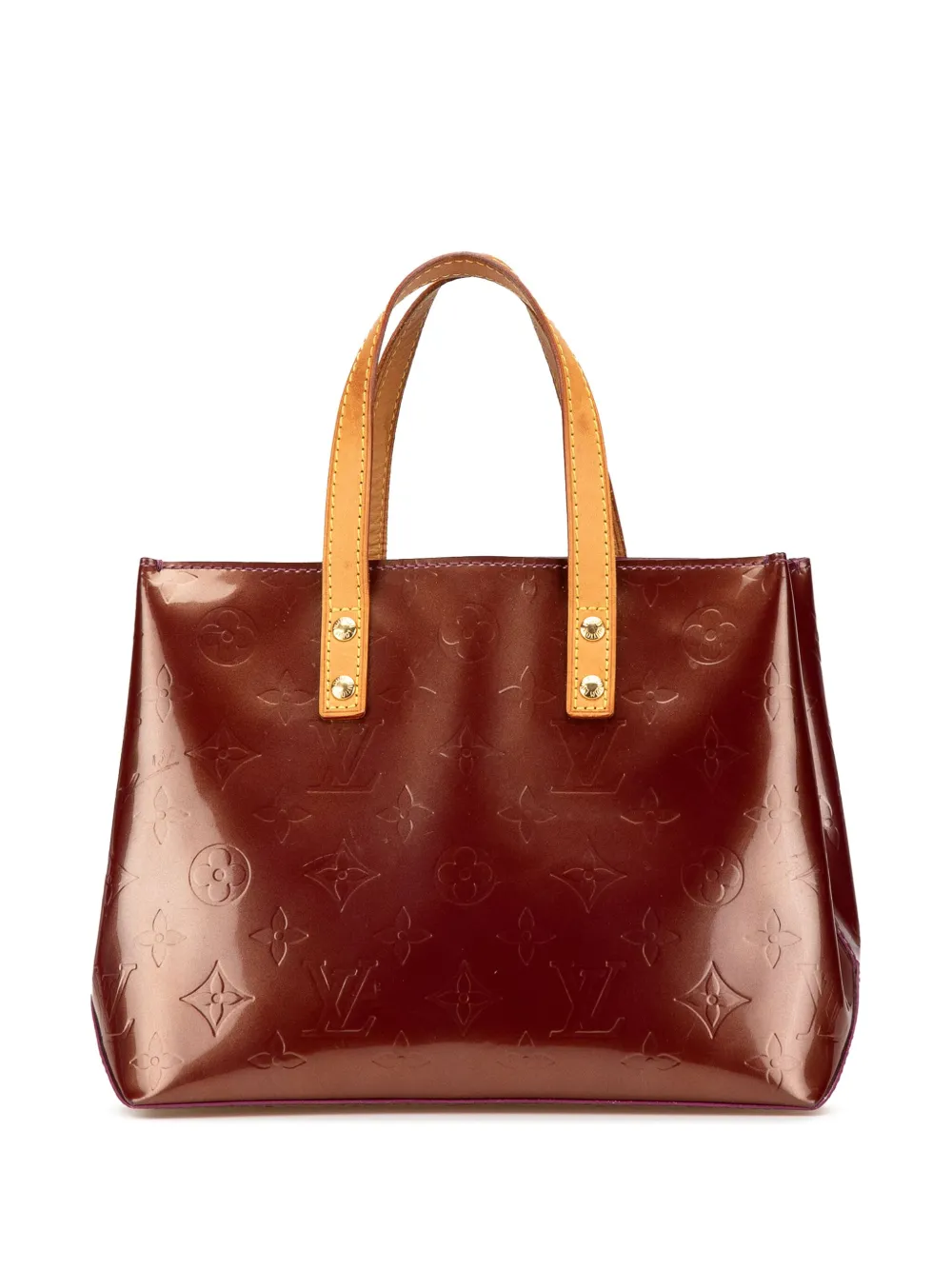 Louis Vuitton Pre-Owned 2008 Monogram Vernis Reade PM handbag - パープル Louis Vuitton Pre-Owned 2008 Monogram Vernis Reade PM handbag - パープル