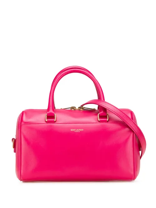 Mini sac à bandoulière Classic Duffle en cuir (2010-2024) - Saint Laurent Pre-Owned - Modalova