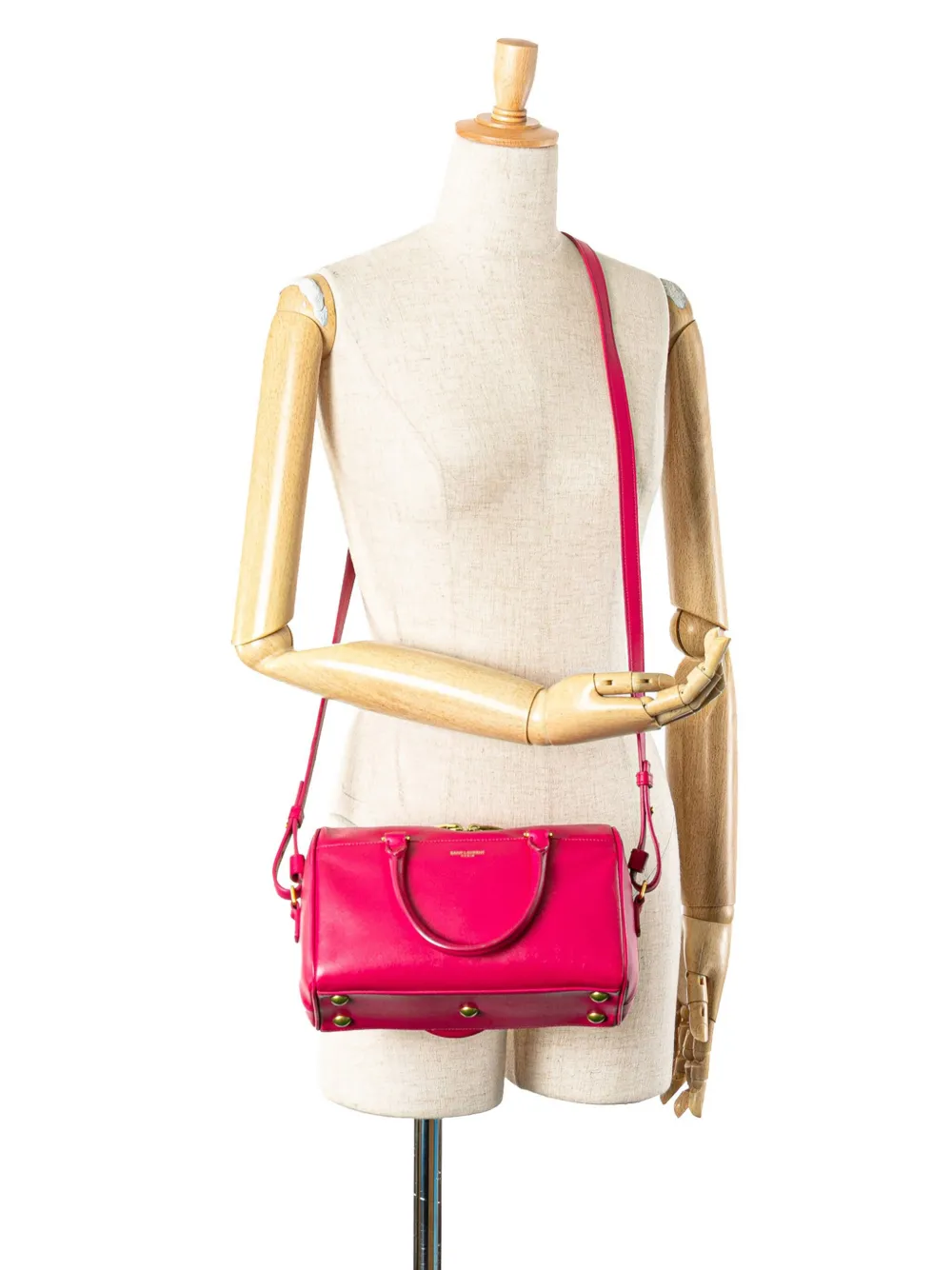 Saint Laurent Pre-Owned 2010-2024 Baby Leather Classic Duffle satchel | Pre-Owned | Image 2