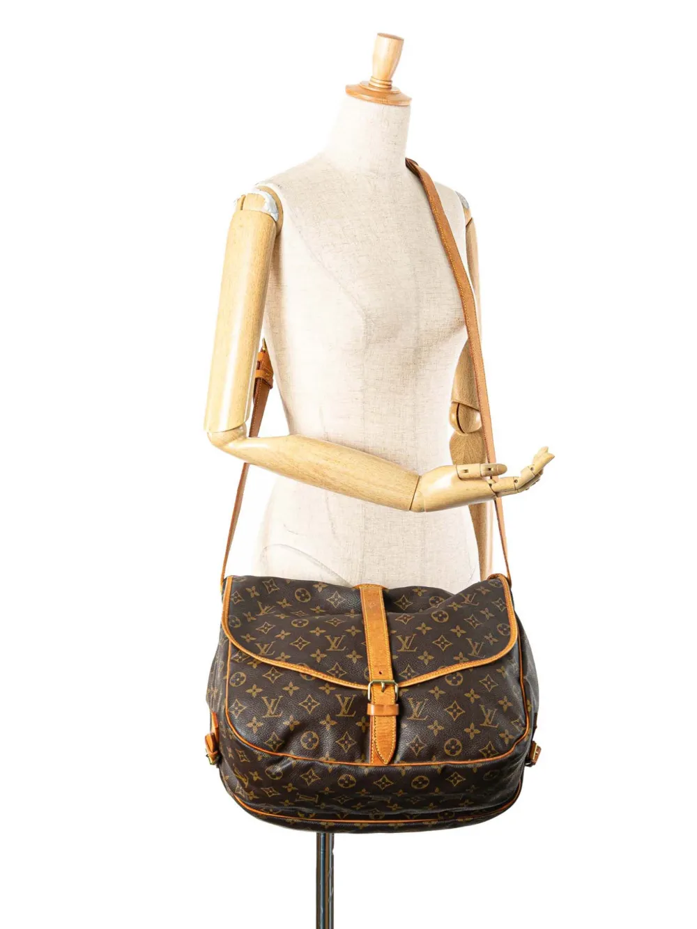 Louis Vuitton Pre-Owned 1993 Monogram Saumur 35 crossbody bag | Pre-Owned | Image 2