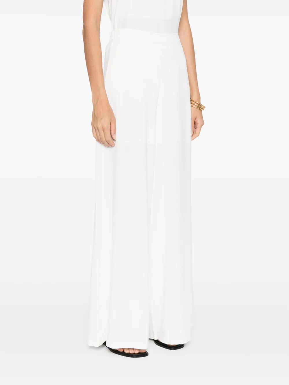 MOUTAKI Flared broek Wit