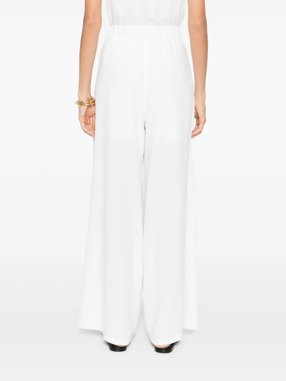 MOUTAKI Flared broek Wit