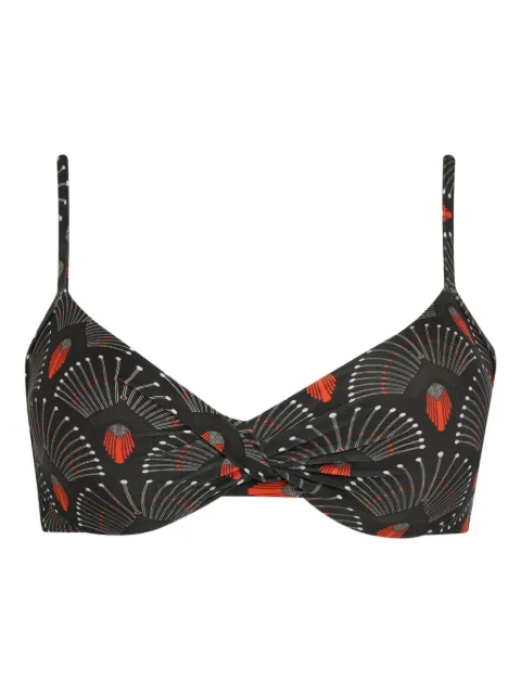 Lygia & Nanny Cassis twisted bikini top