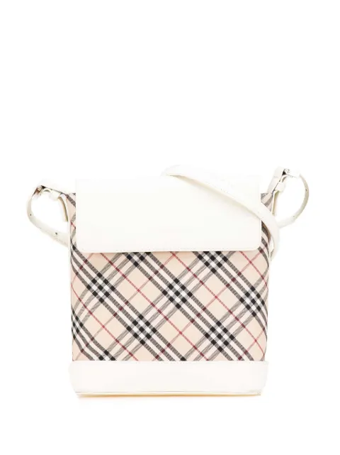 Burberry Pre-Owned 2000-2024 Nova Check Canvas crossbody bag