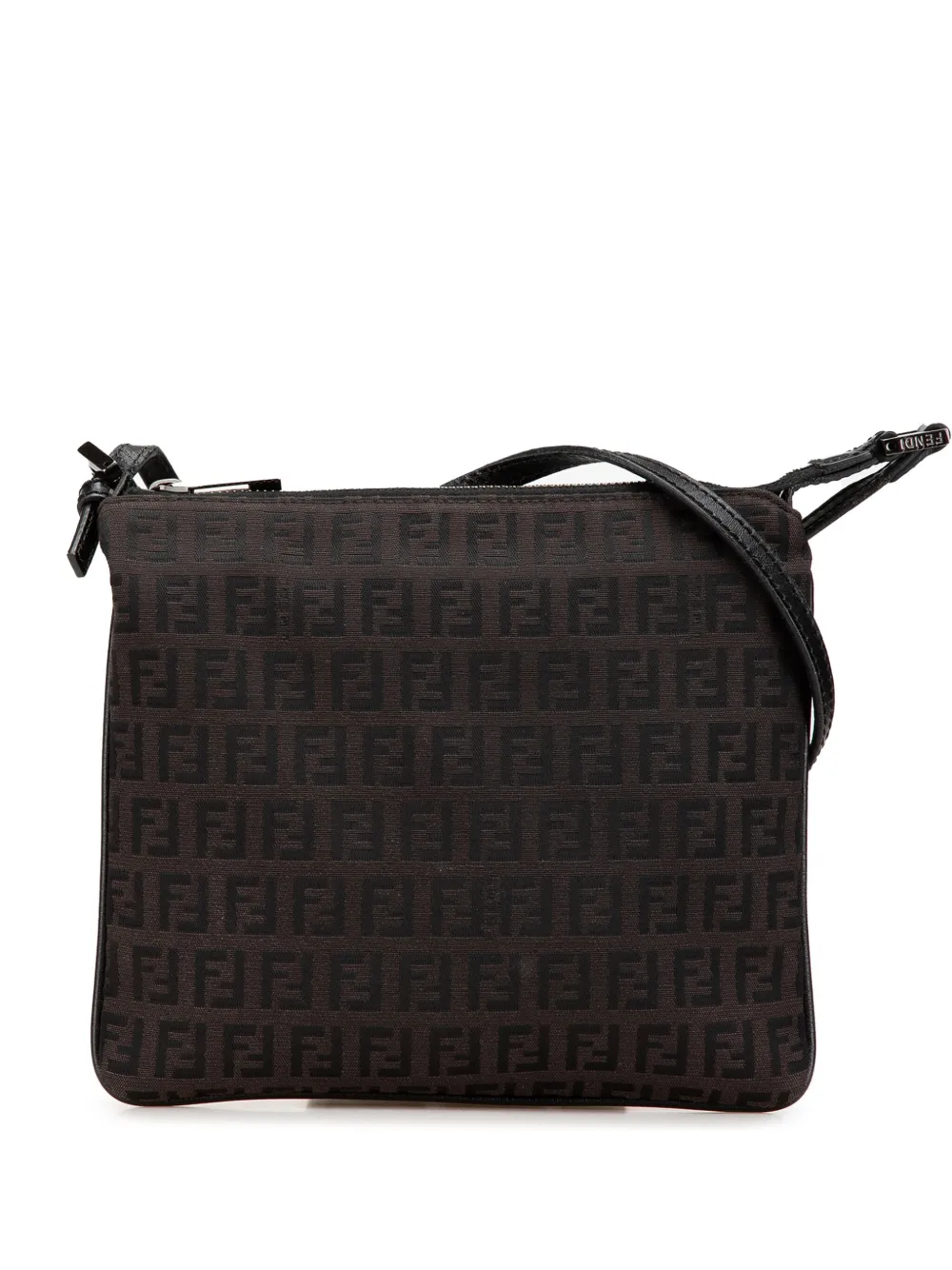Fendi Pre-Owned 2010-2024 Zucchino Canvas crossbody bag - ブラウン Fendi Pre-Owned 2010-2024 Zucchino Canvas crossbody bag - ブラウン