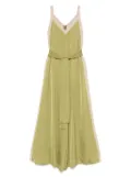 MOUTAKI sleeveless jumpsuit - Green