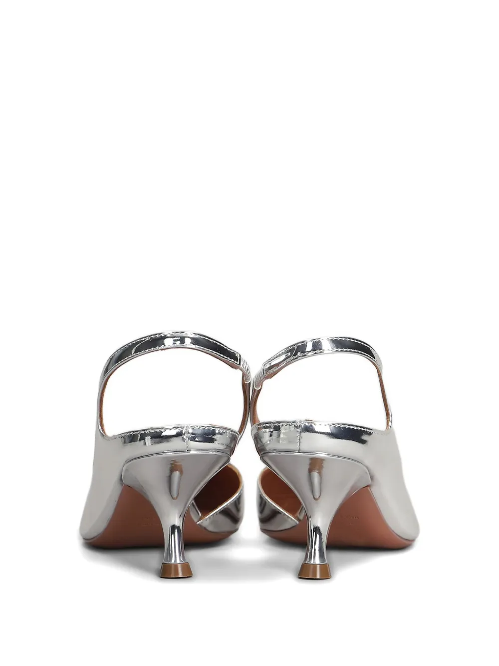 Aldo Castagna 70mm Mikaela pumps Silver