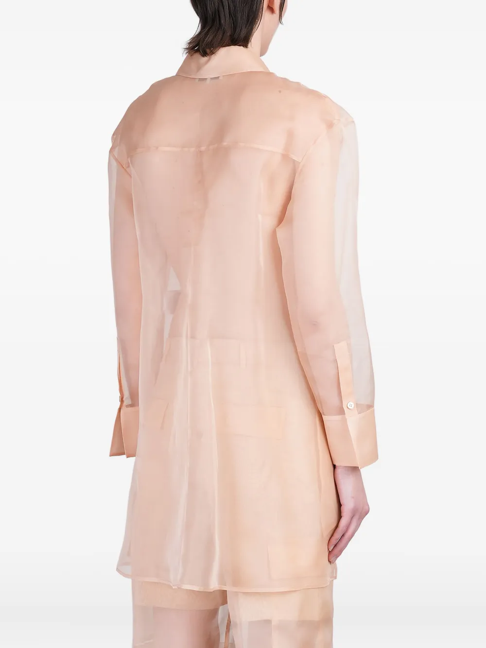 Del Core Zijden blouse Roze