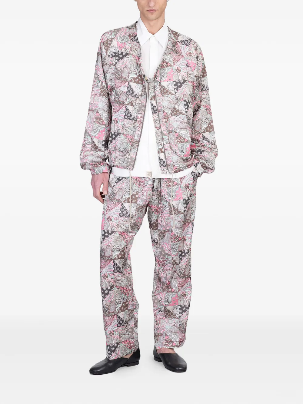 RANRA paisley trousers - Roze