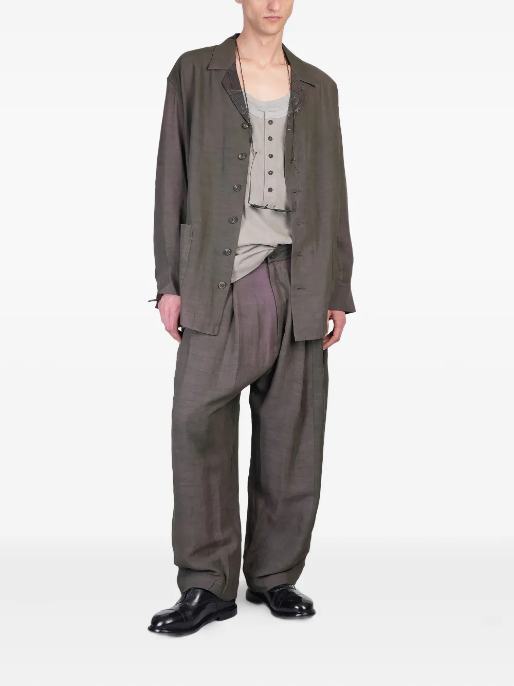 Ziggy Chen button-up tank top | Vests & Tanks | Image 2