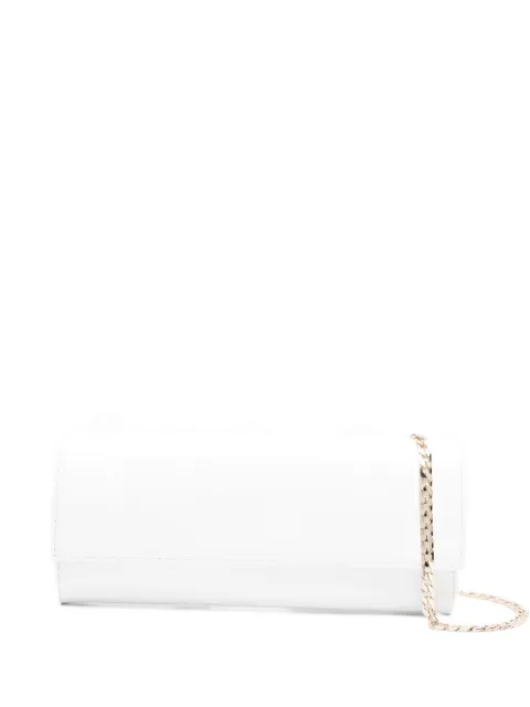 Aldo Castagna patent leather clutch bag