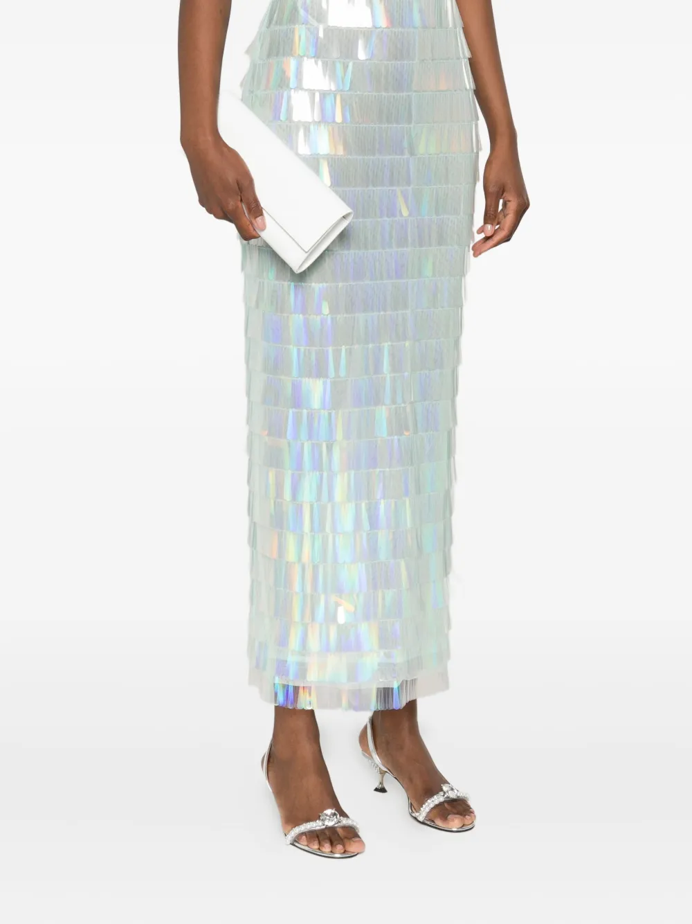 Aldo Castagna patent leather clutch bag | Image 2