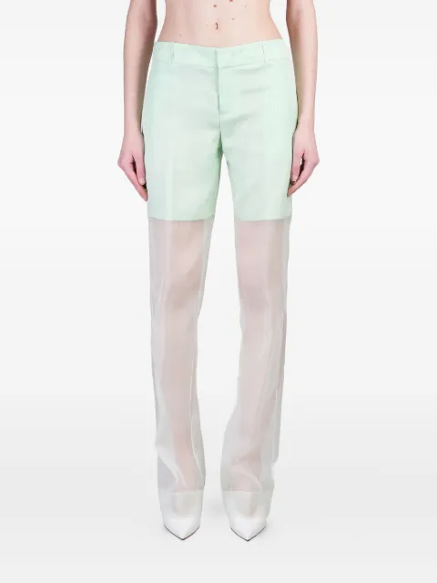 Del Core silk trousers