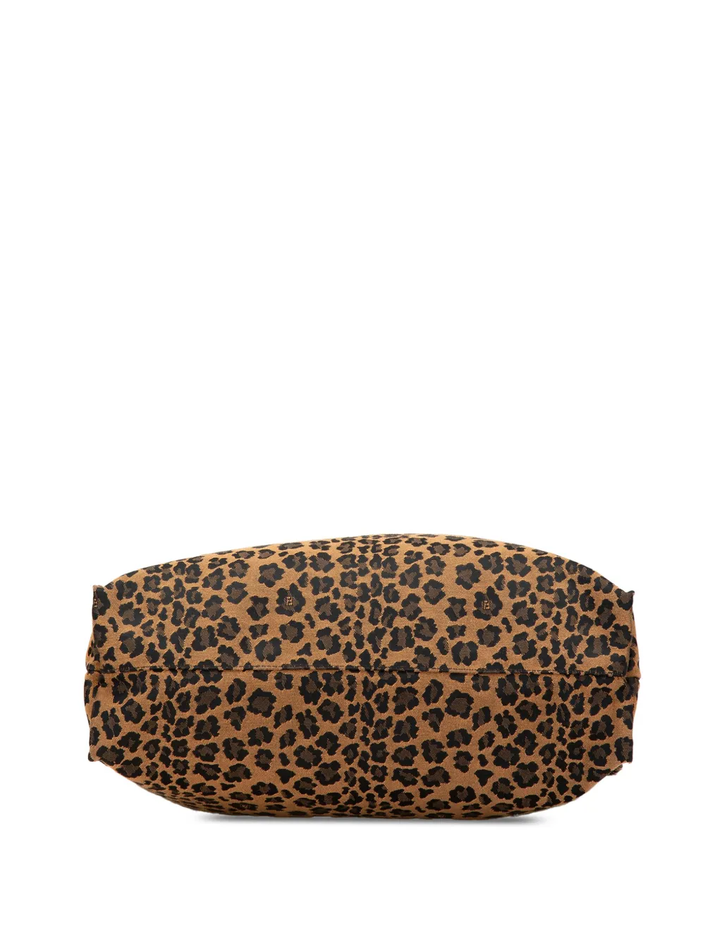 Pre-owned Fendi 2010-2025 Leopard Print Canvas Tote Bag
