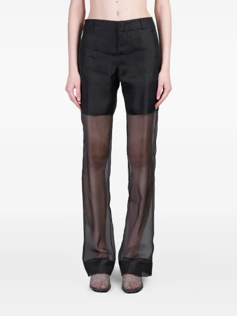 Del Core silk trousers
