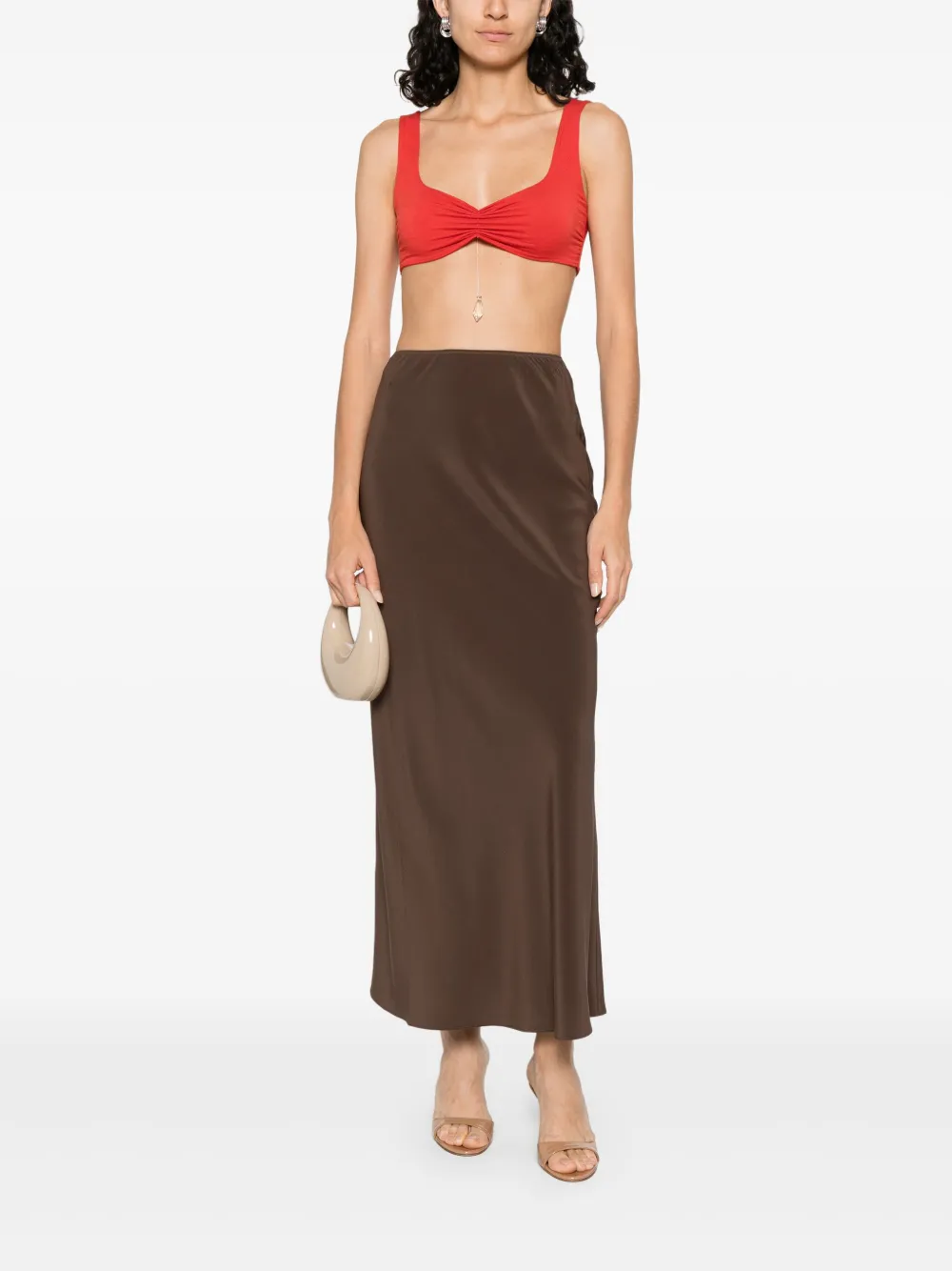 MANURI gathered cropped top | Vests & Tank Tops | Image 2