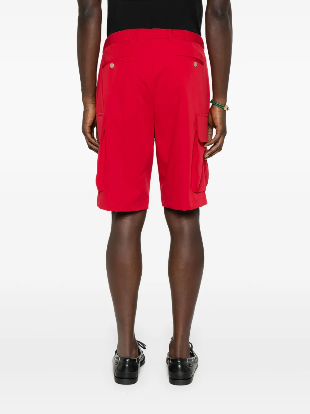 Briglia 1949 cotton cargo shorts Rood