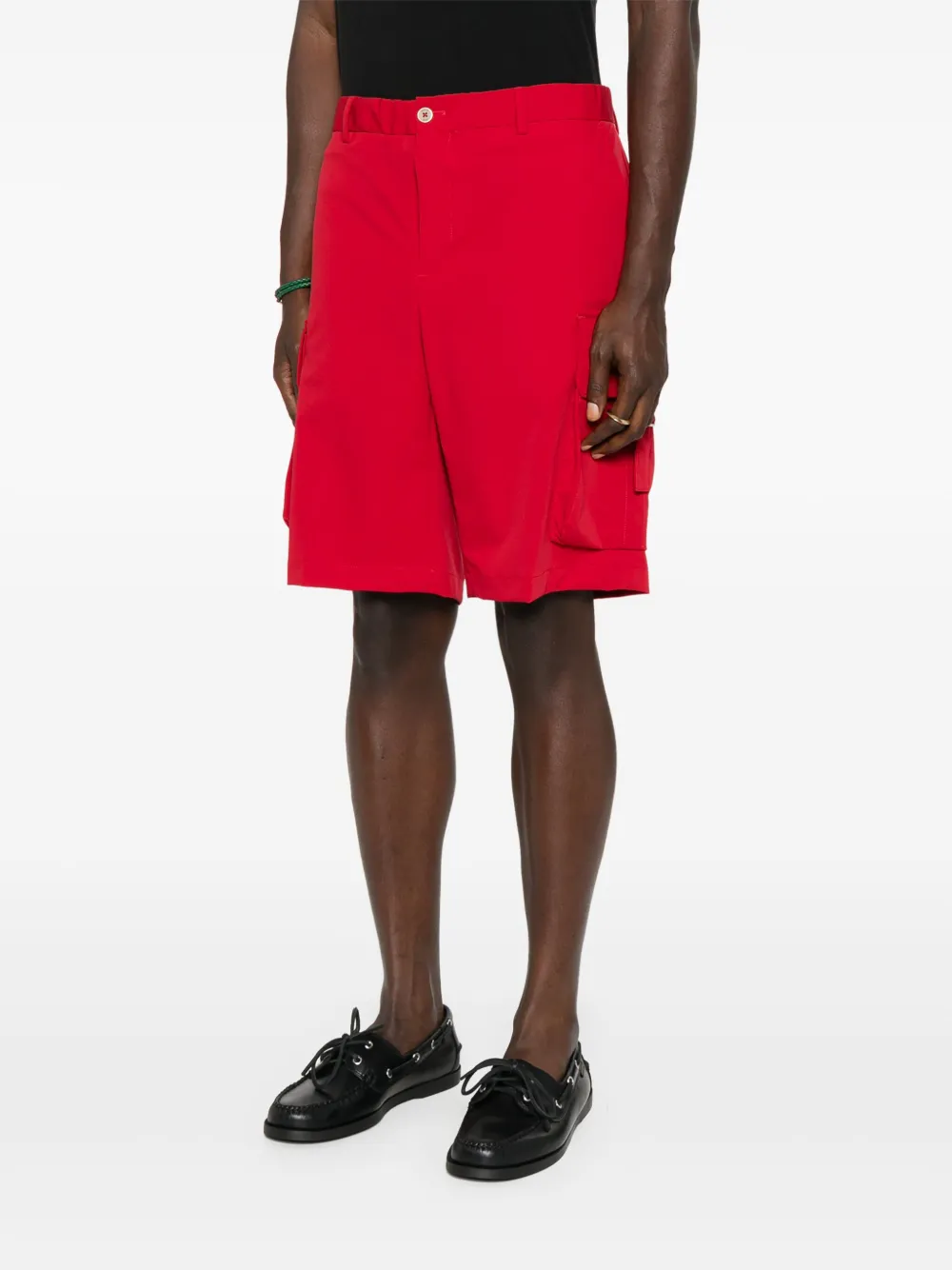 Briglia 1949 cotton cargo shorts Rood
