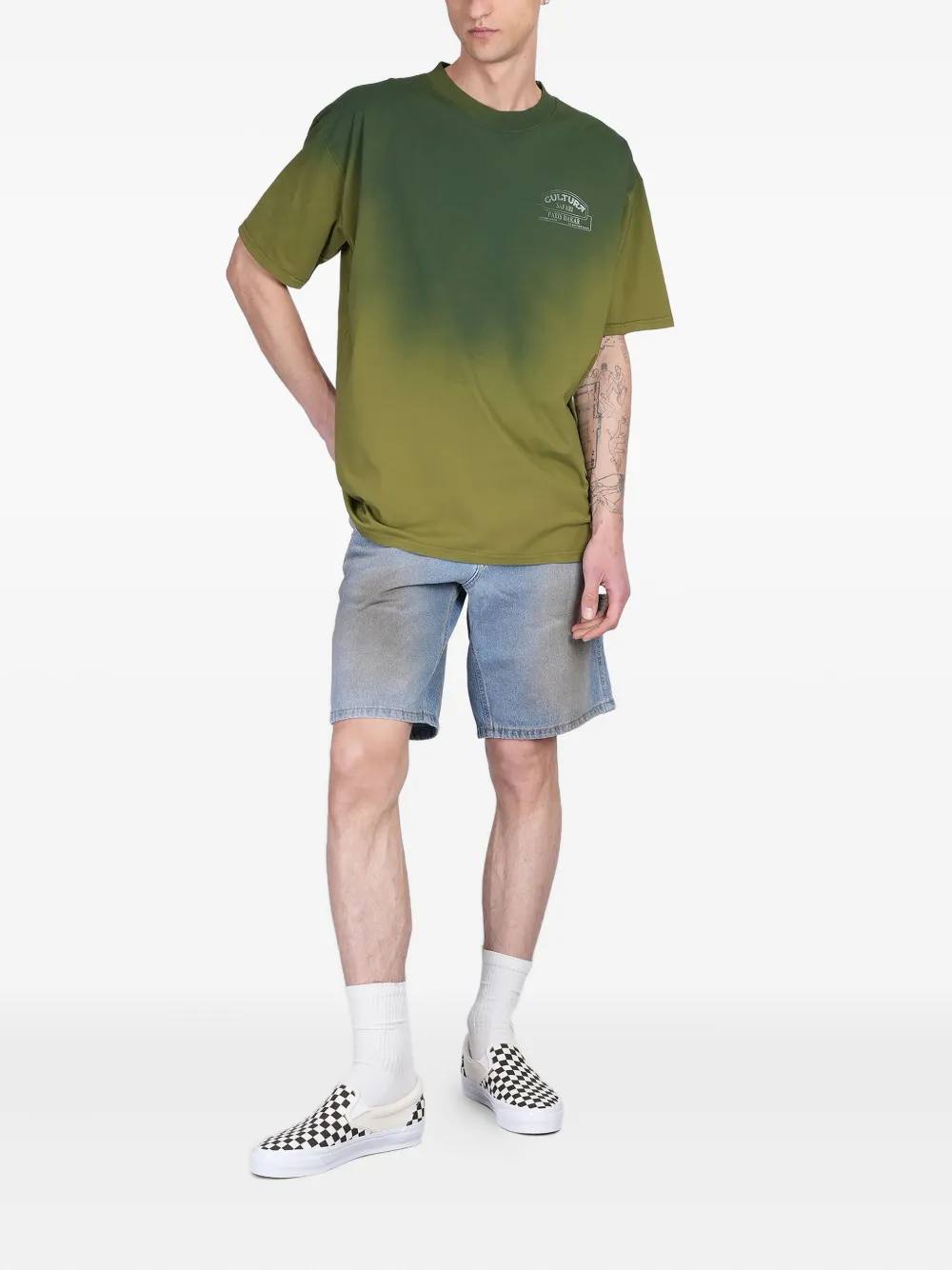 CULTURA Paris Dakar Race T-shirt - Groen