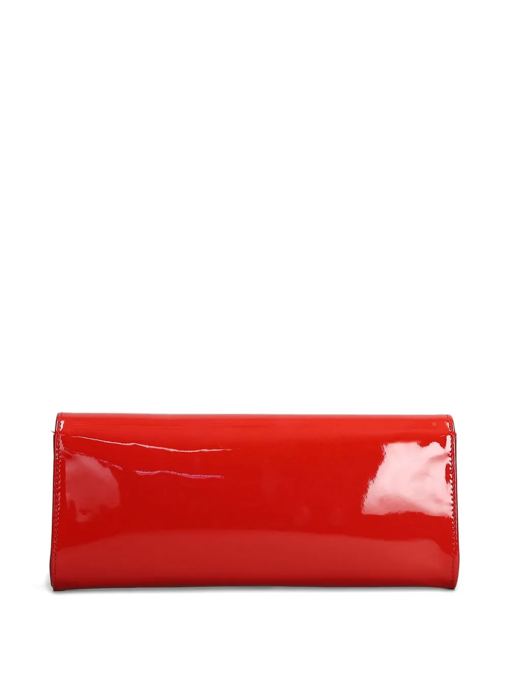 Aldo Castagna Lakleren clutch met kettingbandje - Rood