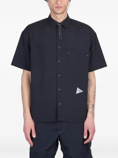 and Wander logo-print shirt