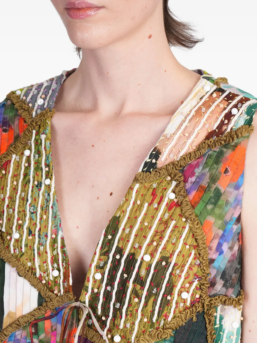 Yavi Silk Waistcoat