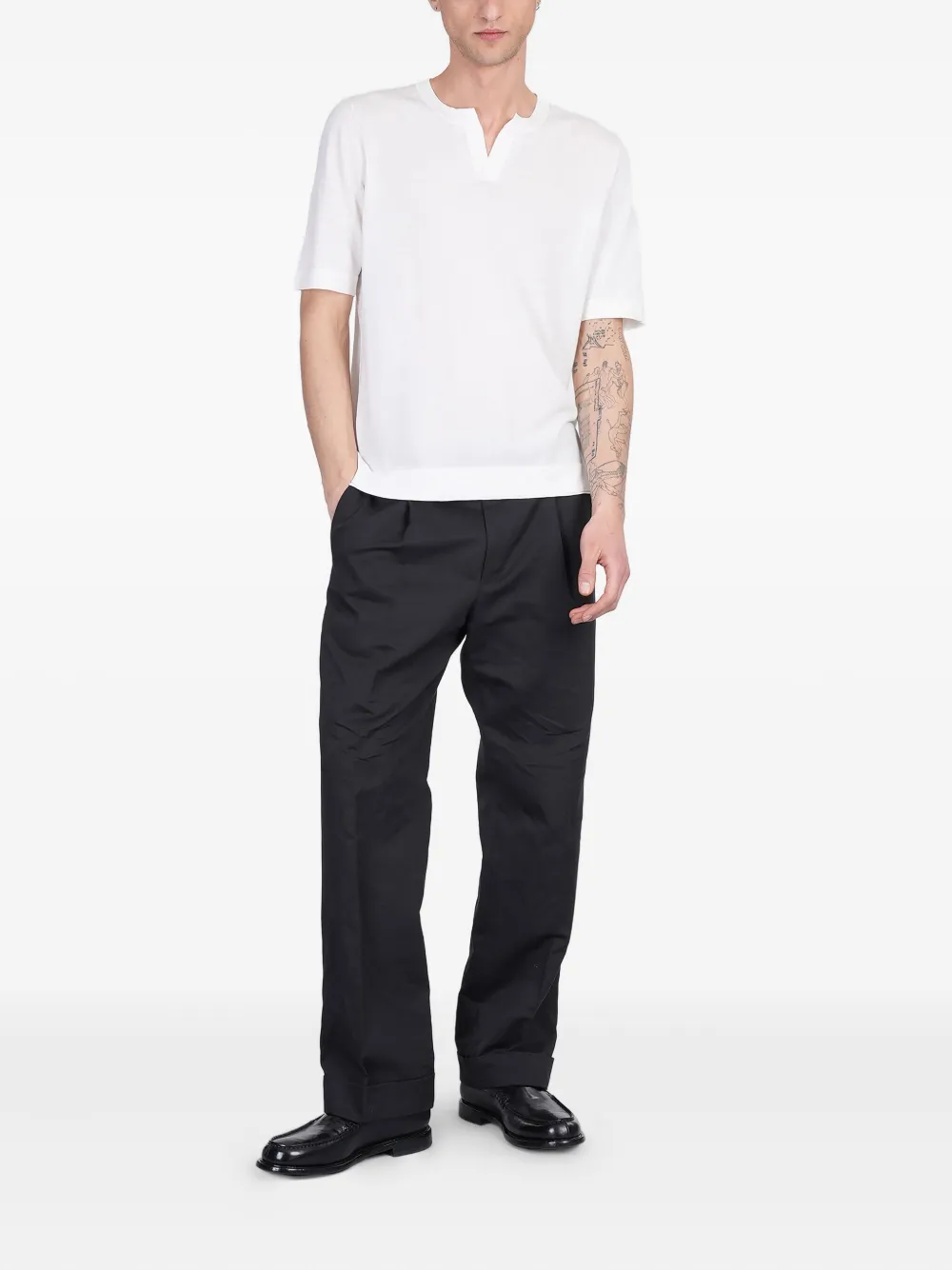 Ballantyne cotton T-shirt - Wit