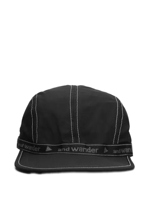 and Wander logo-tape baseball cap