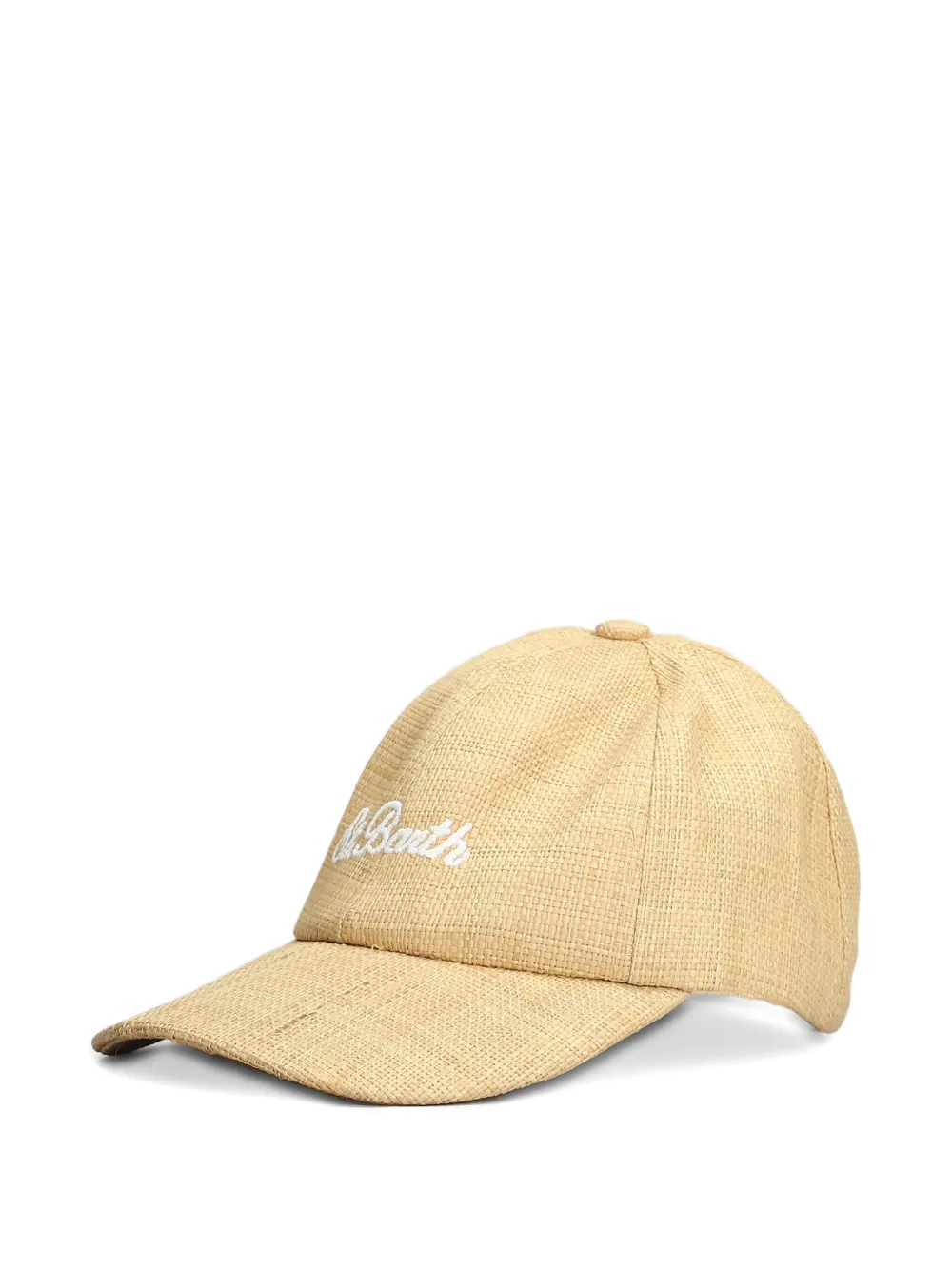 MC2 Saint Barth Raffia honkbalpet Beige