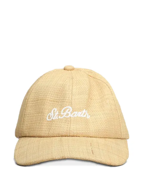 MC2 Saint Barth raffia baseball cap