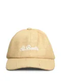 MC2 Saint Barth raffia baseball cap - Neutrals