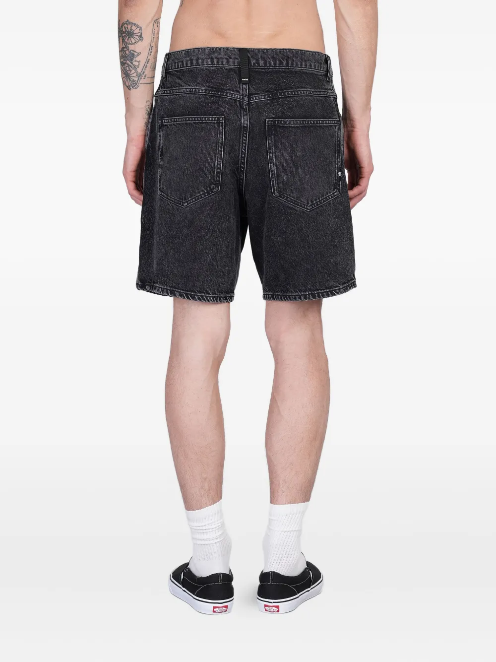 AMISH Bernie shorts Zwart