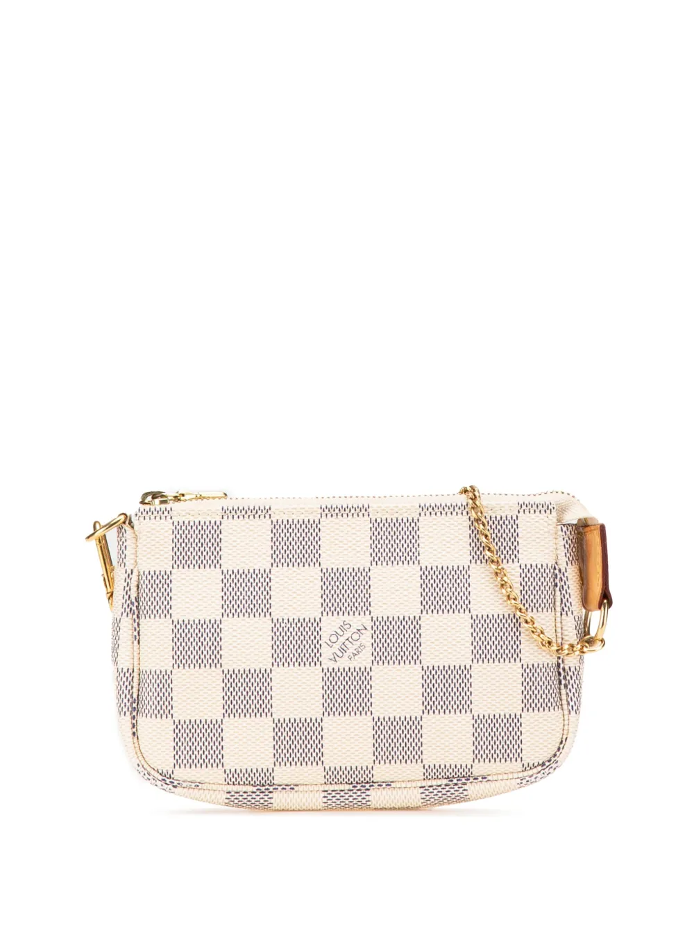 Louis Vuitton Pre-Owned 2010 Damier Azur Mini Pochette Accessoires Louis Vuitton Pre-Owned 2010 Damier Azur Mini Pochette Accessoires