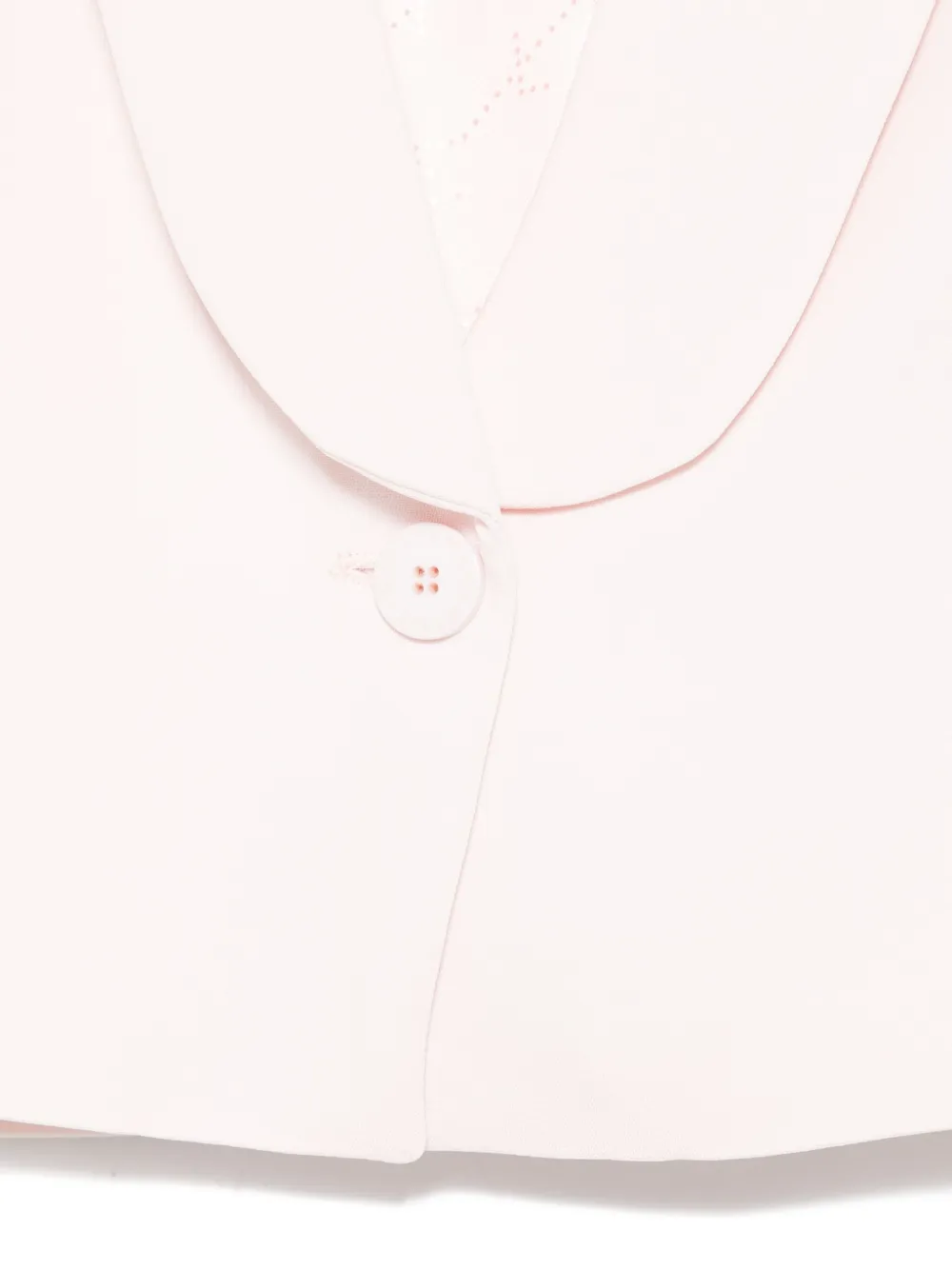 Stella McCartney Kids Blazer met enkele rij knopen Roze