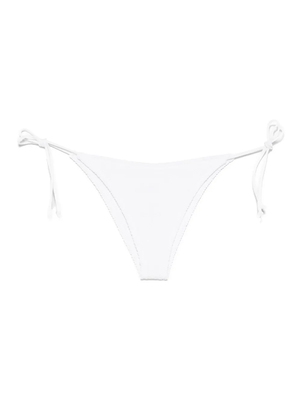Mc2 Saint Barth Marielle Bikini Bottoms In White