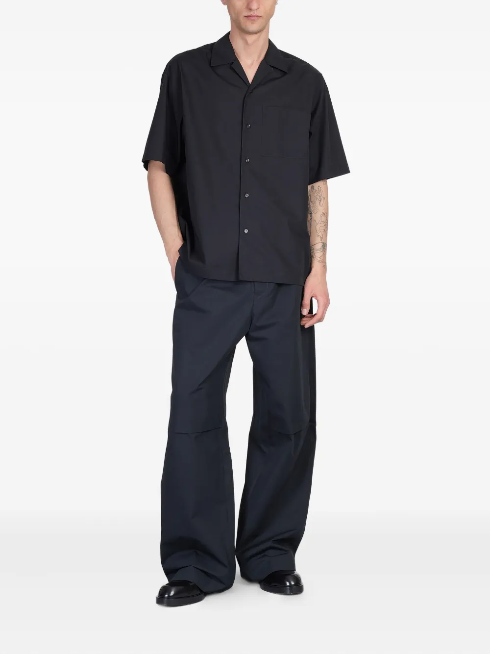 OAMC cotton shirt - Zwart