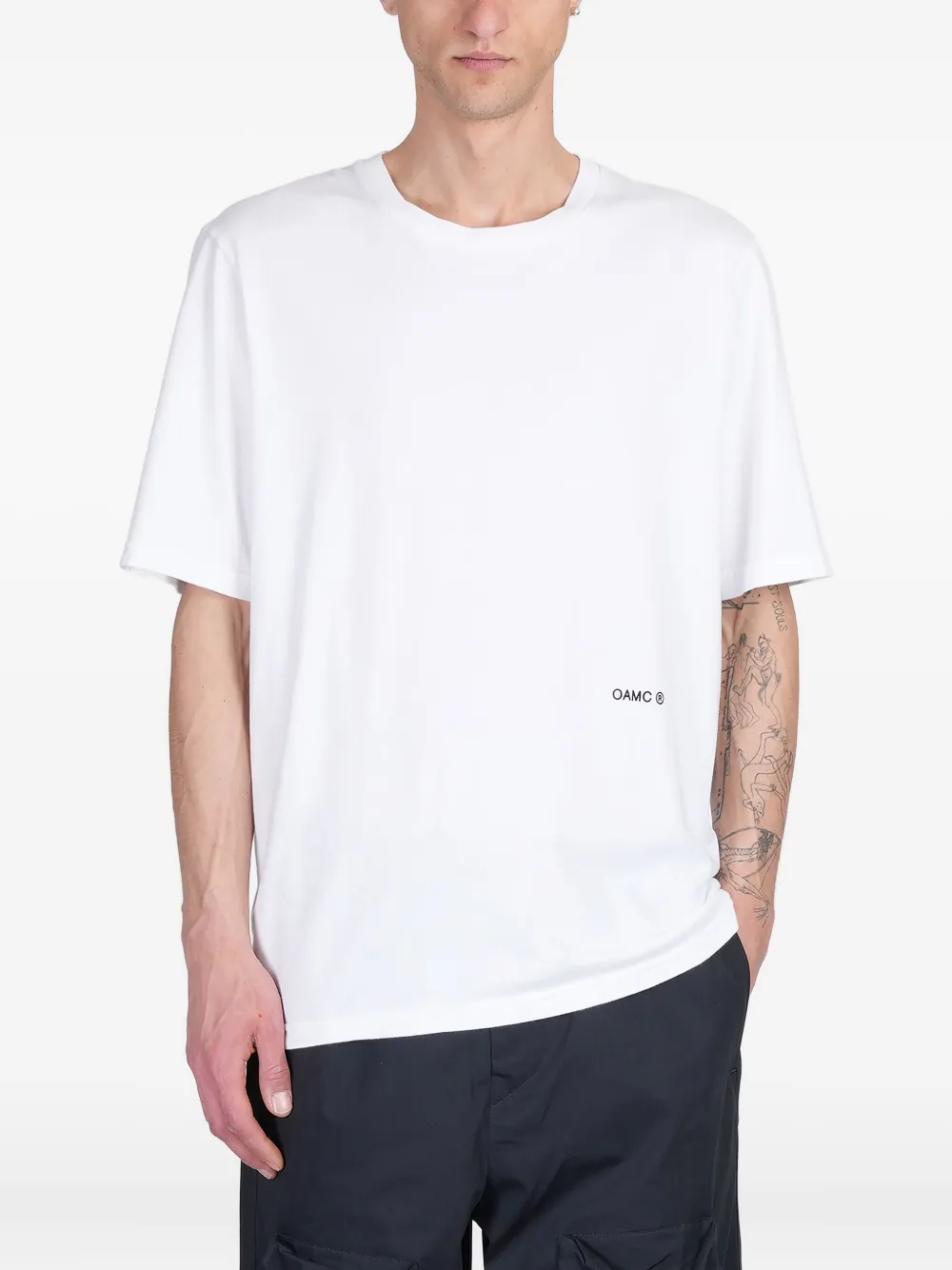 OAMC playera con estampado gráfico | blanco | Image 1